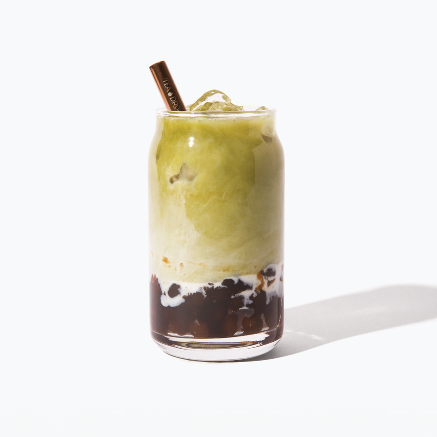 Matcha boba tea